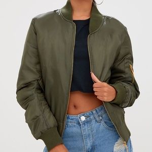 MA-1 Olive Bomber Jacket Flight Military Style